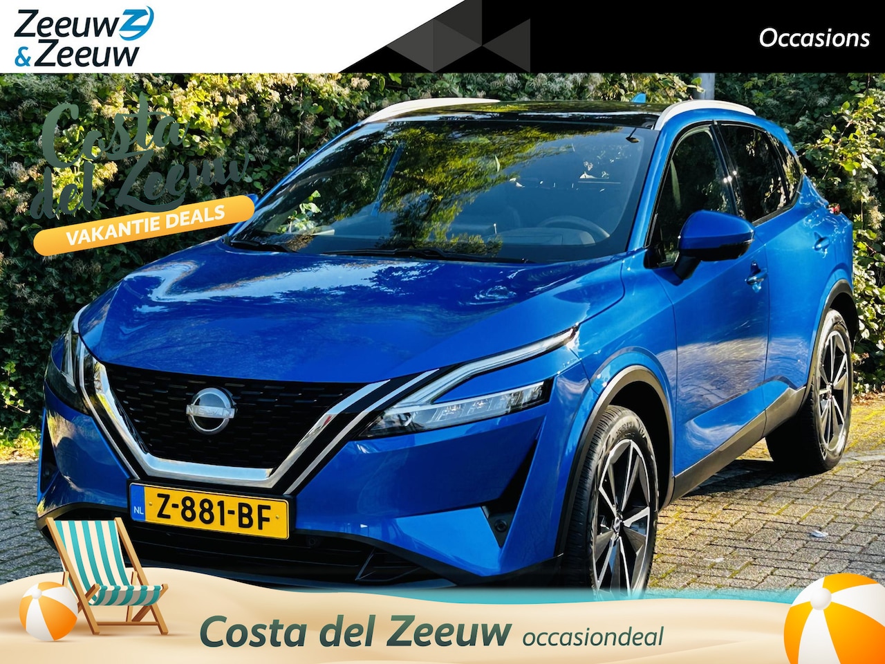 Nissan Qashqai - 1.3 MHEV Xtronic Tekna Apple Carplay/Android Auto , Design Pack , lichtmetalen velgen 19" - AutoWereld.nl