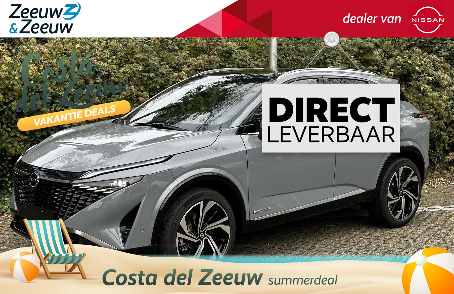 Nissan Qashqai - 1.5 e-Power Tekna Plus DE GRONDIG VERNIEUWDE NISSAN QASHQAI (2025)! NU MET 8000,- VOORRAAD - AutoWereld.nl