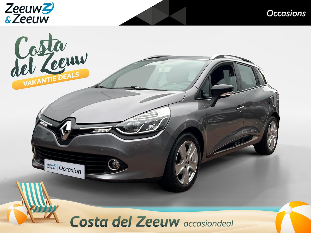 Renault Clio Estate - 0.9 TCe Expression | Trekhaak | Parkeersensoren | Navigatie | LMV | Bluetooth | Volledig D - AutoWereld.nl