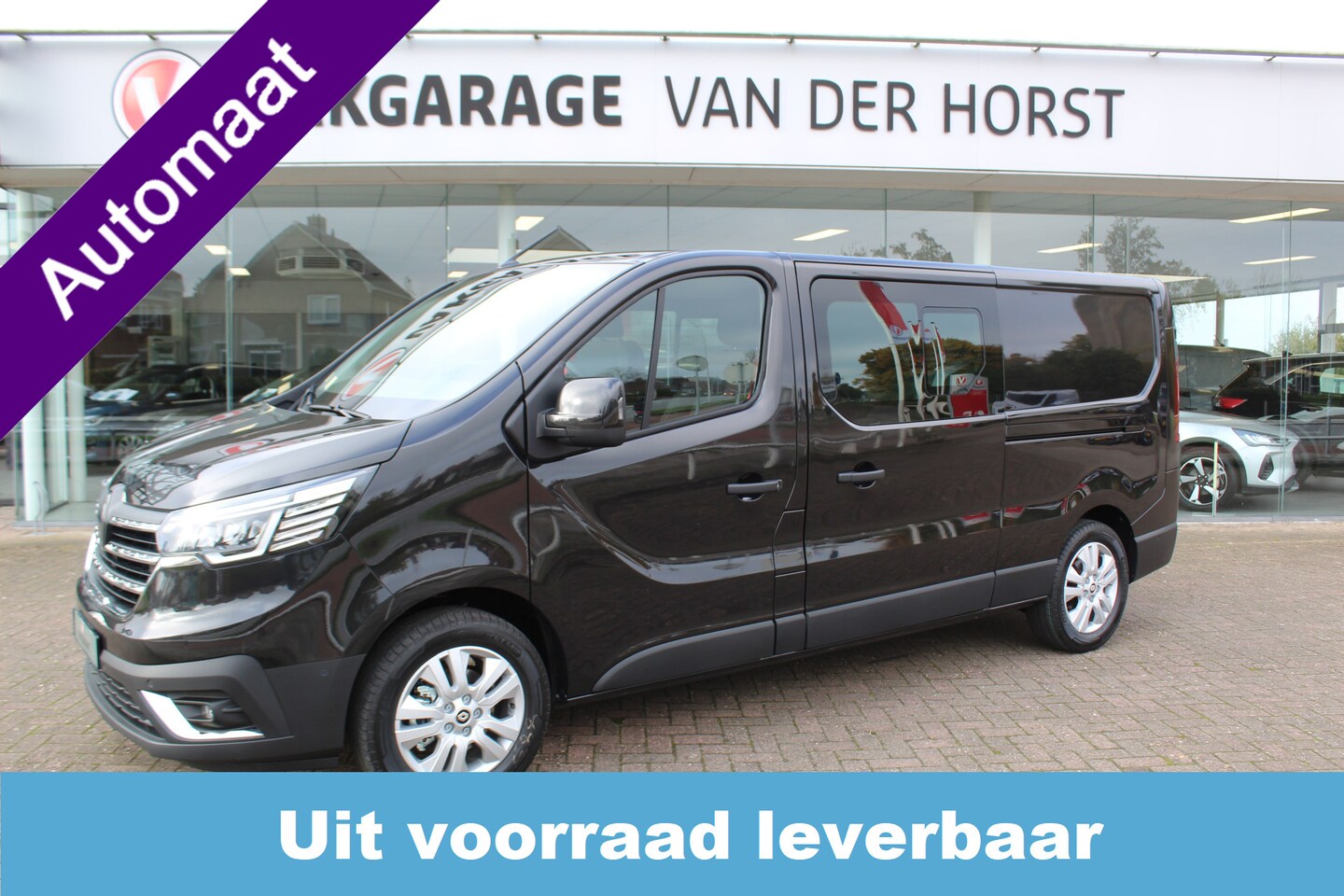 Renault Trafic - 2.0-170pk dCi T29 L2H1 Luxe dubbele cabine AUTOMAAT. Luxe Renault Trafic dubbele cabine. A - AutoWereld.nl