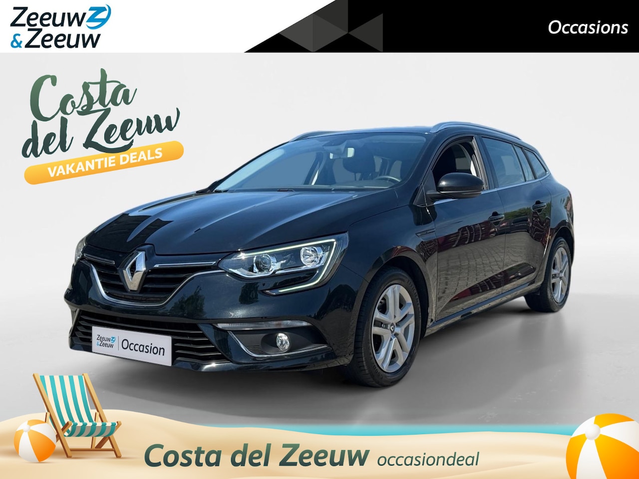 Renault Mégane Estate - 100PK TCe Zen | Navi | Climate Control | Cruise Control | Apple CarPlay/Android Auto | Par - AutoWereld.nl
