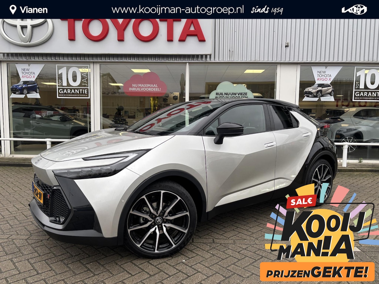 Toyota C-HR - 2.0 Hybrid 200 GR SPORT Première Edition ex Demo, bomvol opties! - AutoWereld.nl