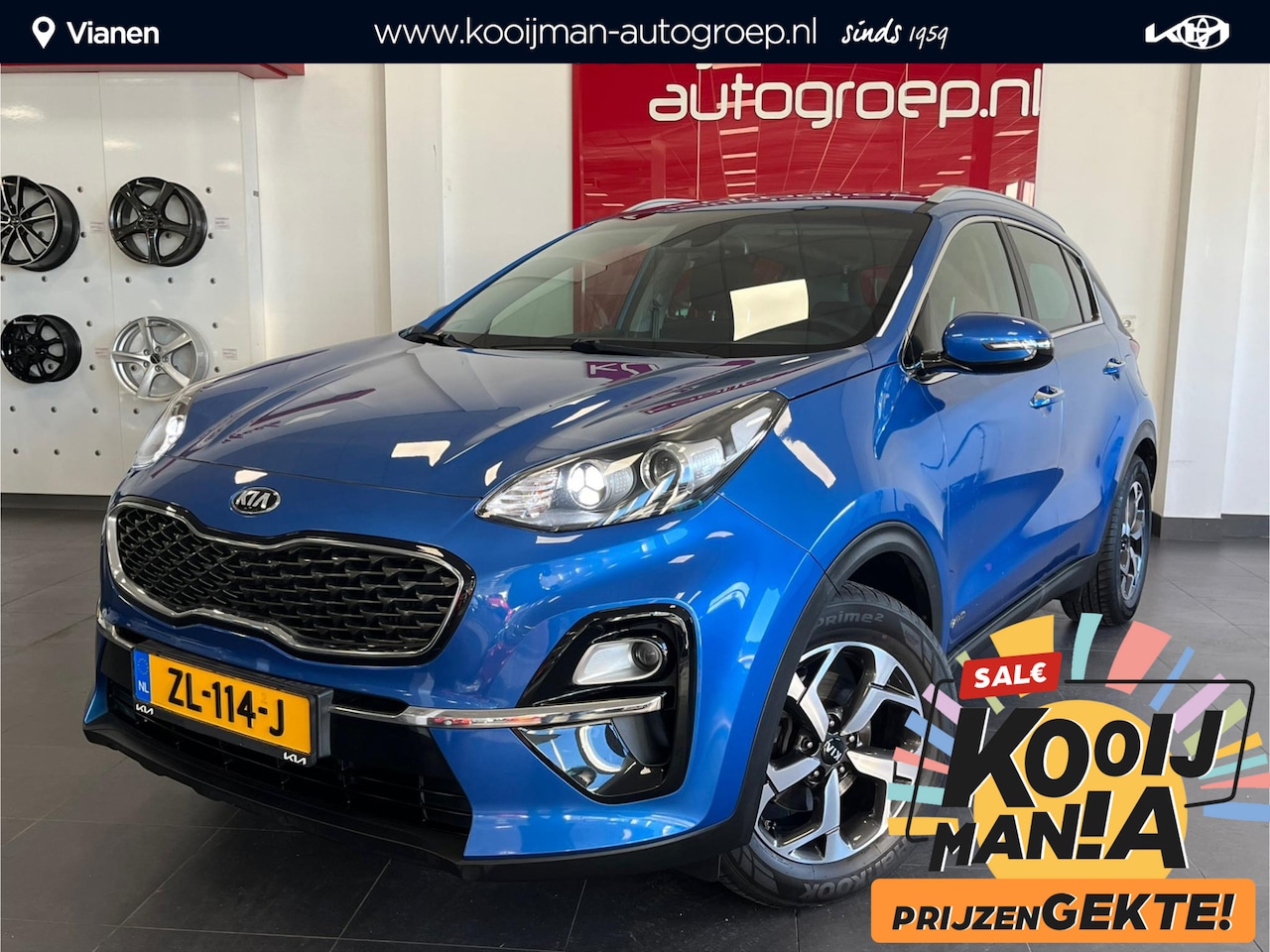 Kia Sportage - 1.6 T-GDI 4WD DynamicLine 1.6 T-GDI 4WD DynamicLine - AutoWereld.nl