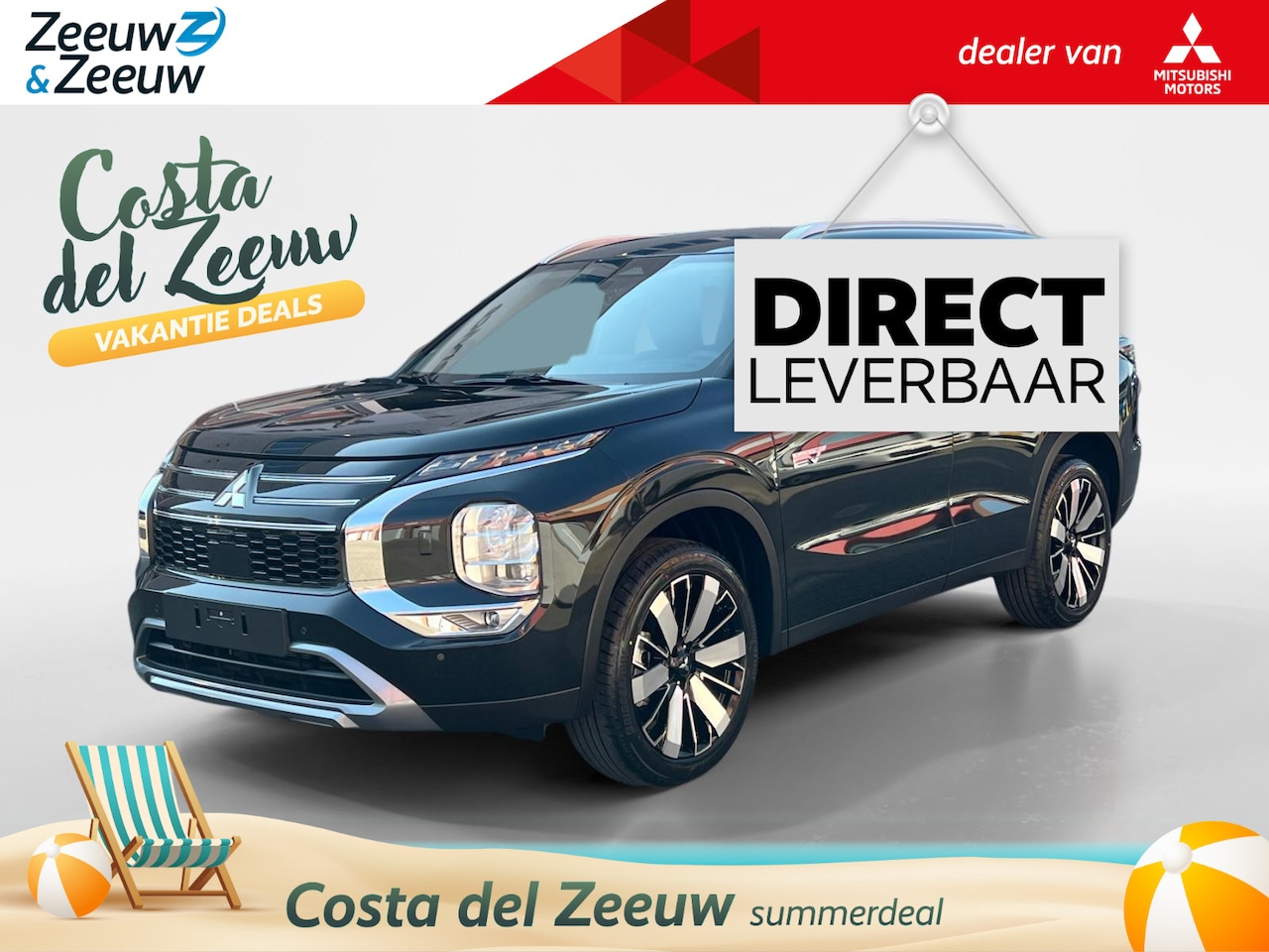 Mitsubishi Outlander - 2.4 PHEV First Edition |€3.000,- VOORRAADKORTING| OP=OP| 8 Jaar garantie| - AutoWereld.nl
