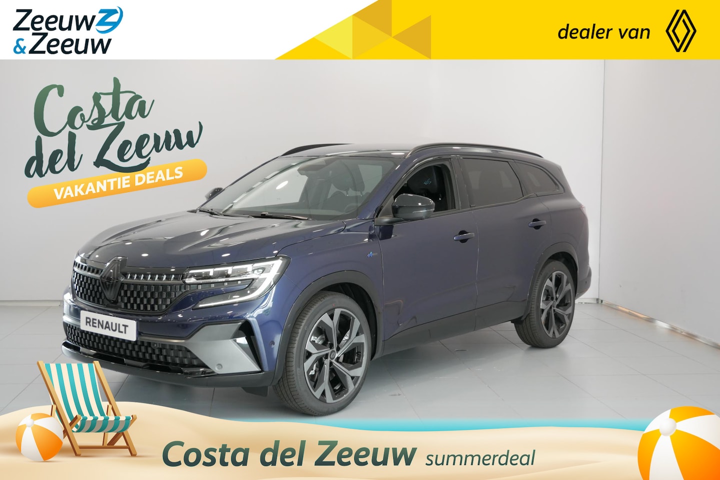 Renault Espace - E-Tech full hybrid 200 esprit Alpine 5p. Renault Espace E-Tech Hybrid 200 esprit Alpine 5p - AutoWereld.nl