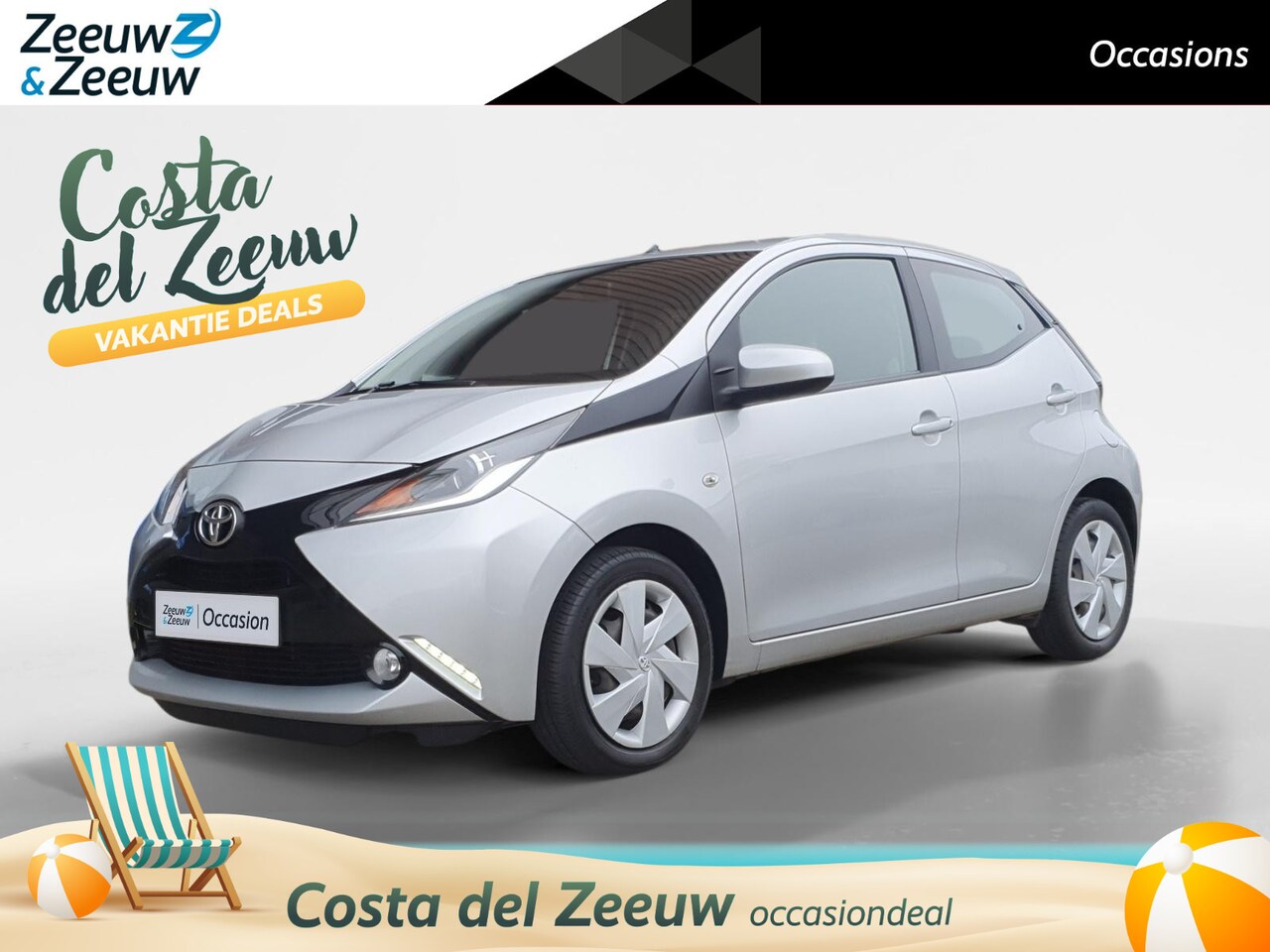 Toyota Aygo - 1.0 VVT-i x-nav | Navigatie | Camera | Airco | Elektrische ramen voor | Apple Carplay  / A - AutoWereld.nl