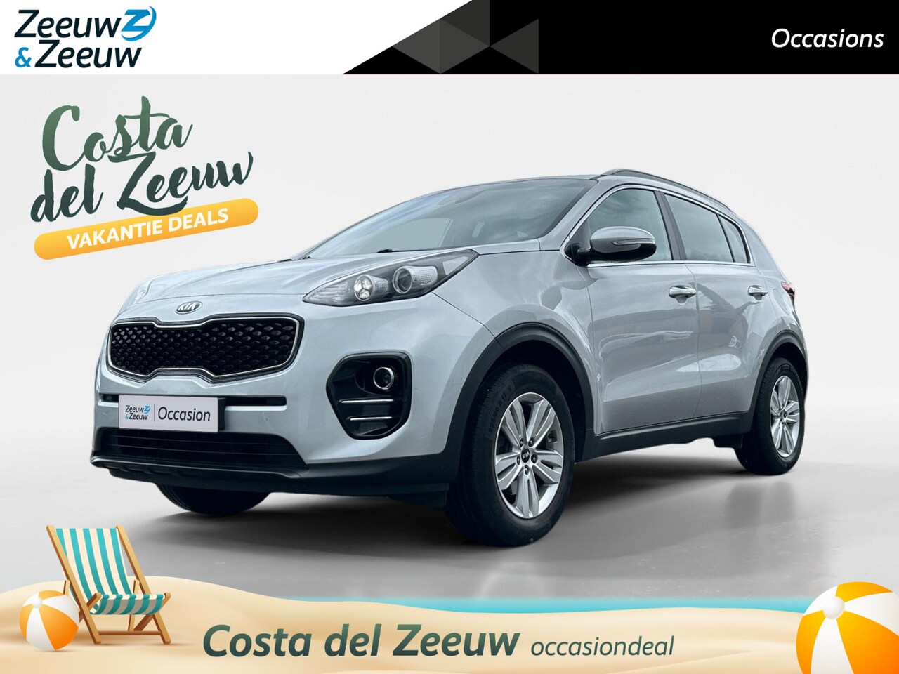 Kia Sportage - 1.6 GDI DynamicLine | Climate control | Cruise control | Parkeercamera | Apple Carplay/And - AutoWereld.nl