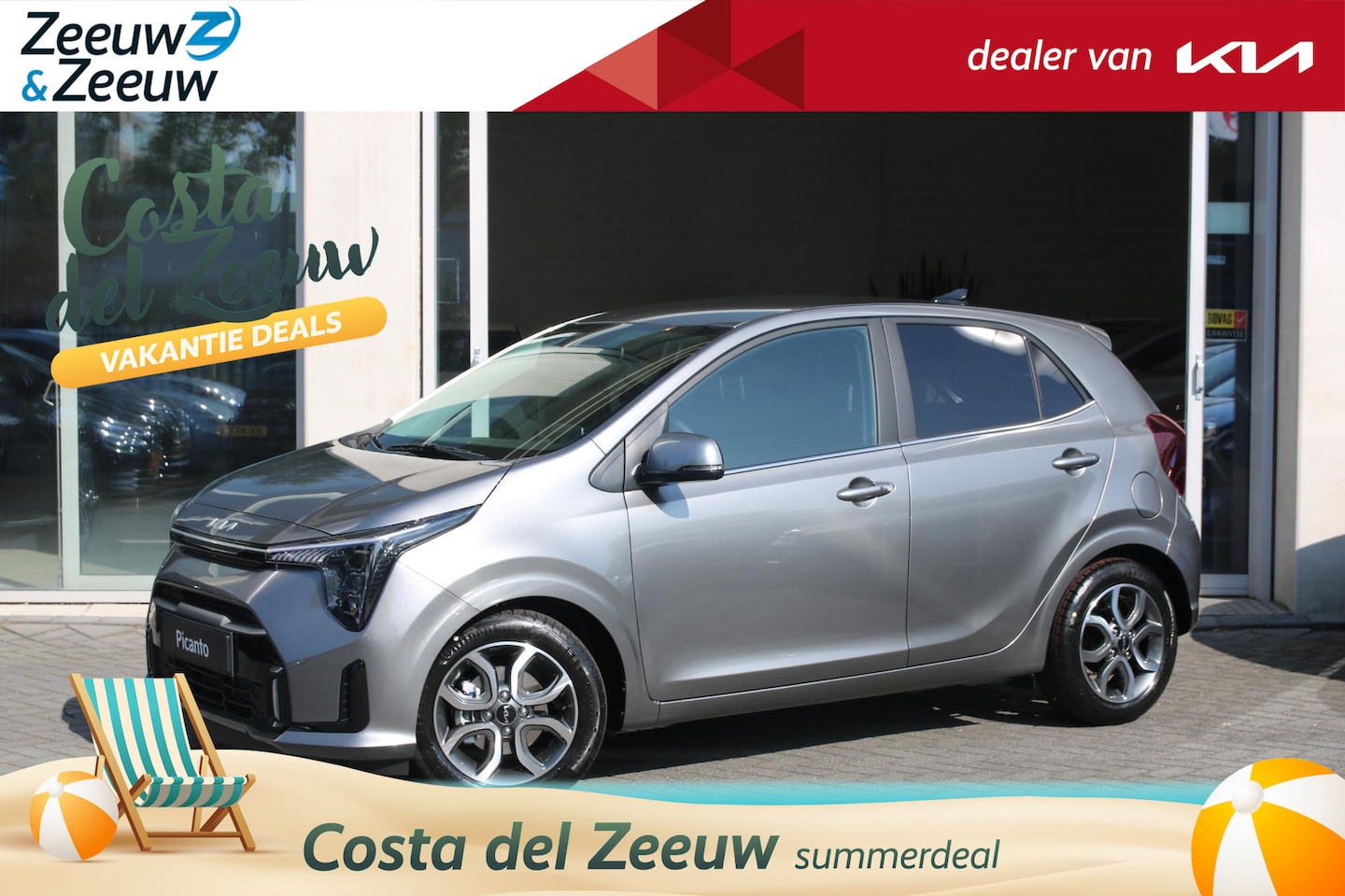 Kia Picanto - 1.0 DPI ExecutiveLine | Airco | Navi | Camera | AUTOMAAT | Nieuw facelift model | Nu te be - AutoWereld.nl