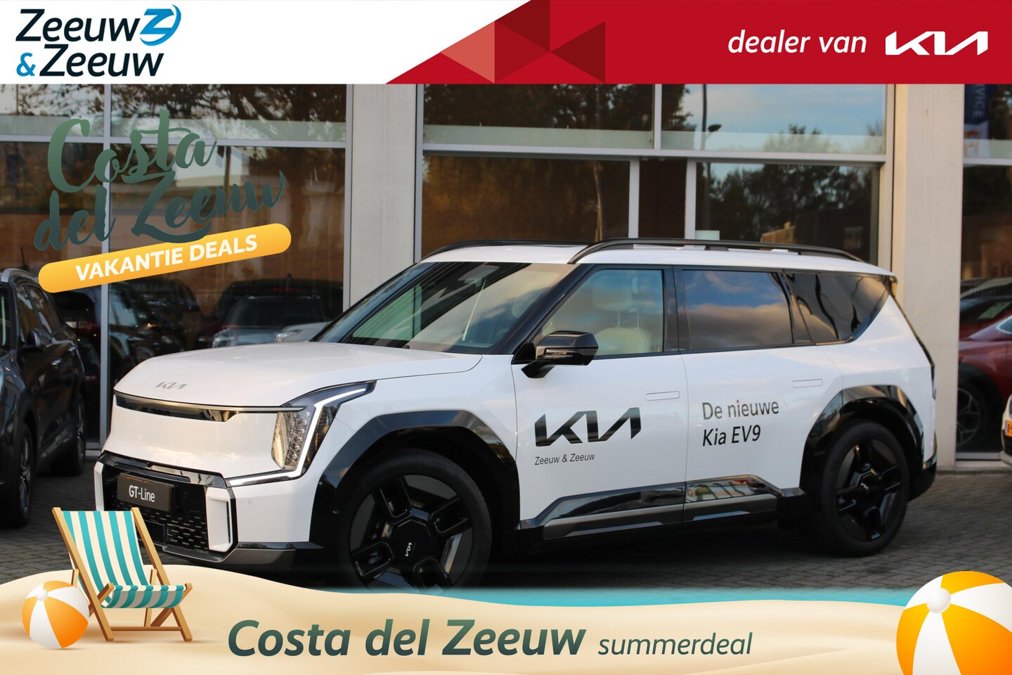 Kia EV9 - GT-Line AWD 99.8 kWh NIEUW TE BESTELLEN |  €4000 Inruilpremie | Private Plan/Financial lea - AutoWereld.nl
