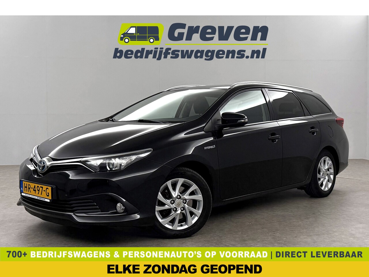 Toyota Auris - 1.8 Hybrid APK t/m 11-2025 | Pano View LED Camera Clima Cruise Navigatie 16"LMV - AutoWereld.nl