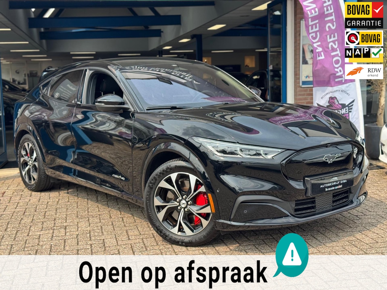 Ford Mustang Mach-E - AWD 75 kWh 2021NAVI B&O NAP BTW 1e Eig! - AutoWereld.nl