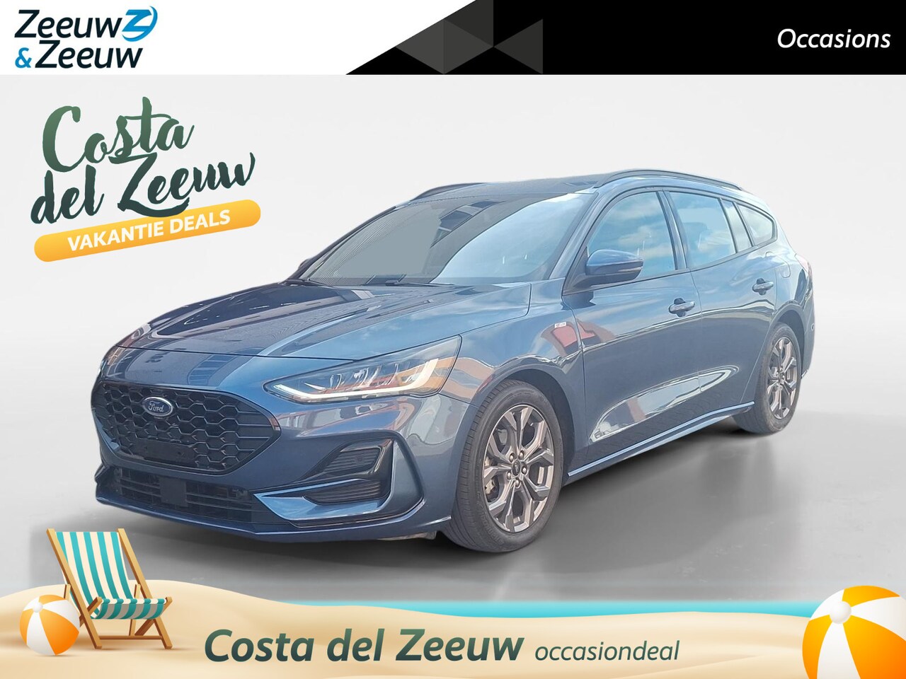 Ford Focus Wagon - 1.0 EcoBoost Hybrid ST-Line |Navigatie |Achteruitrijcamera| Carplay/Android auto| LM Velge - AutoWereld.nl