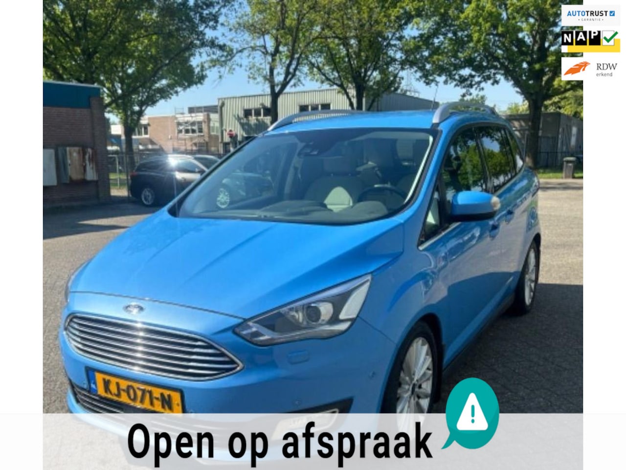 Ford Grand C-Max - 1.5 Titanium AUTOMAAT NAVI PDC CRUISE NWE APK - AutoWereld.nl