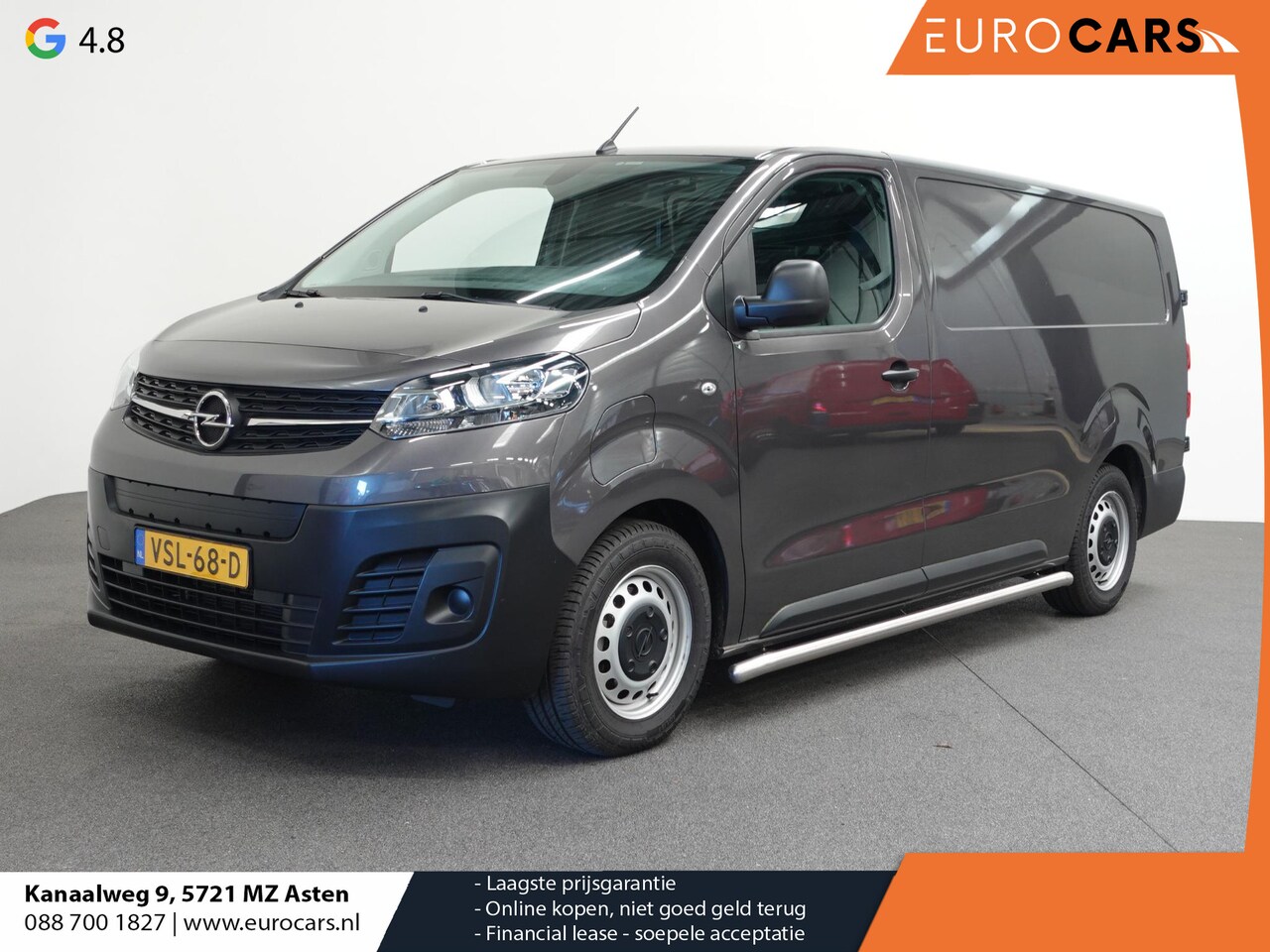 Opel Vivaro-e - L3H1 Edition 75 kWh Automaat Airco Navigatie Cruise Control WLTP 317 km actieradius - AutoWereld.nl