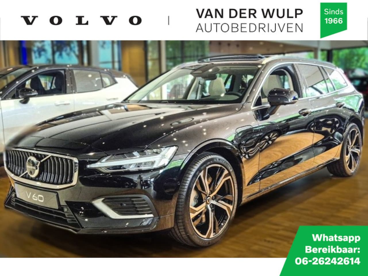Volvo V60 - T6 350pk AWD Plus Bright | Premium | BlondLeder | 19'' | - AutoWereld.nl