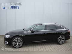 Audi A6 Avant - 40 TDI Sport Leder 20" LMV Uitklapb. trekhaak Stoelverw. *146dkm Zeer mooi