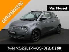 Fiat 500 C - 500e La Prima 42 kWh Leder | Navi | ECC | Stoelverwarming | Parkeersensoren