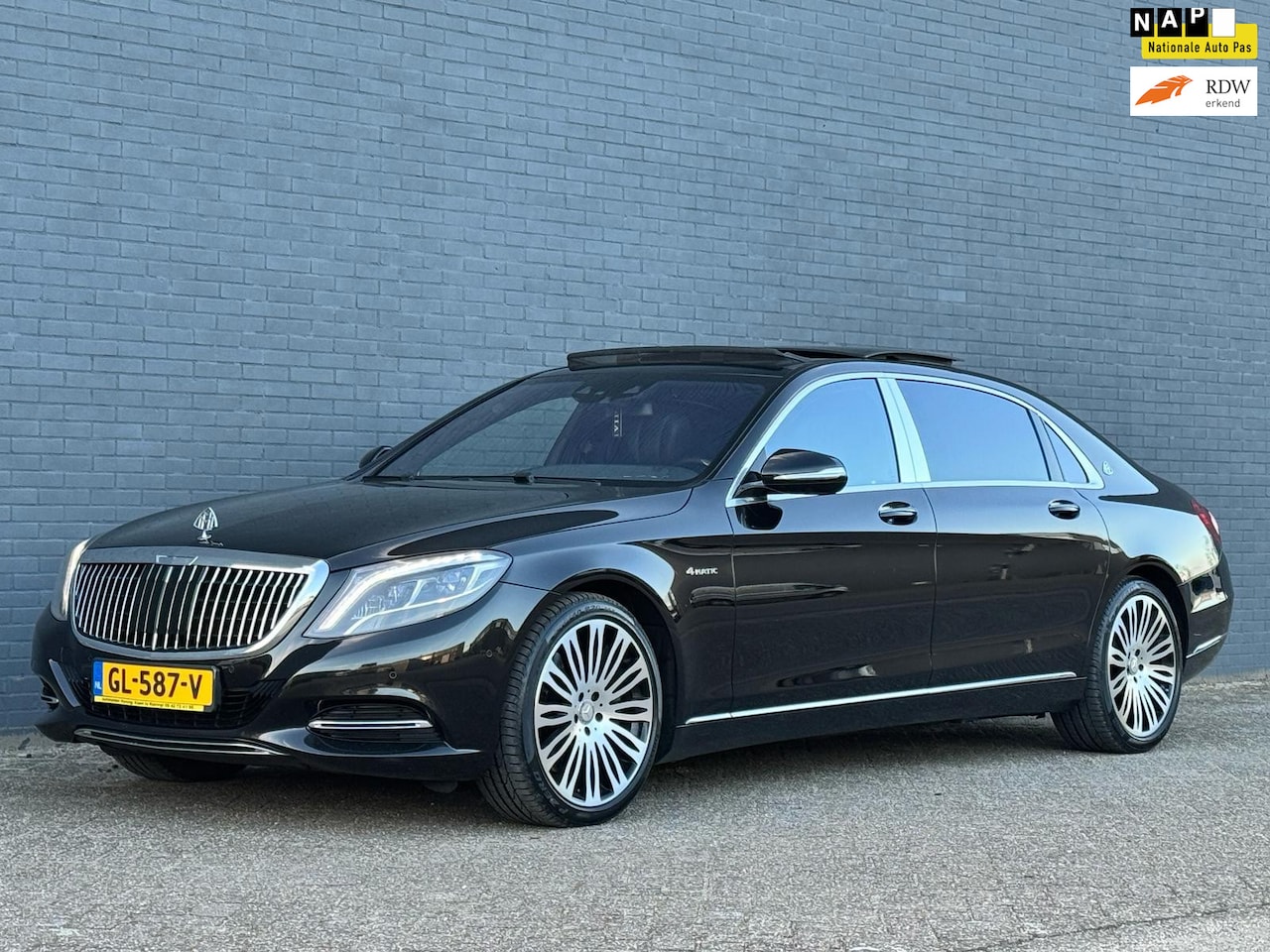 Mercedes-Benz S-klasse - 500 MAYBACH|4MATIC|STERRENHEMEL|4ZITS|KOELKAST - AutoWereld.nl