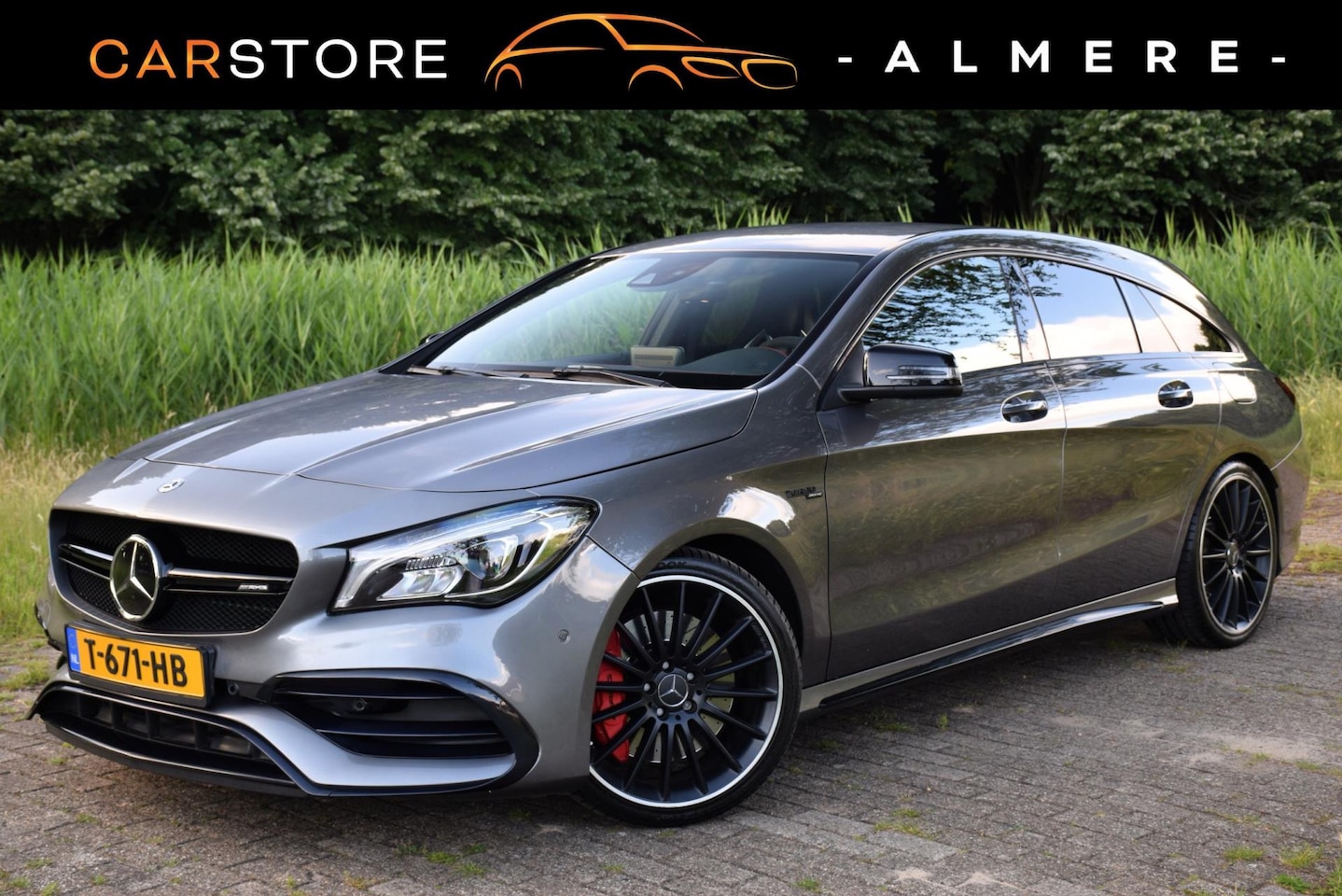 Mercedes-Benz CLA-klasse Shooting Brake - AMG 45 4MATIC*381PK*Performance seats*Night pakket*VOL!!!* - AutoWereld.nl