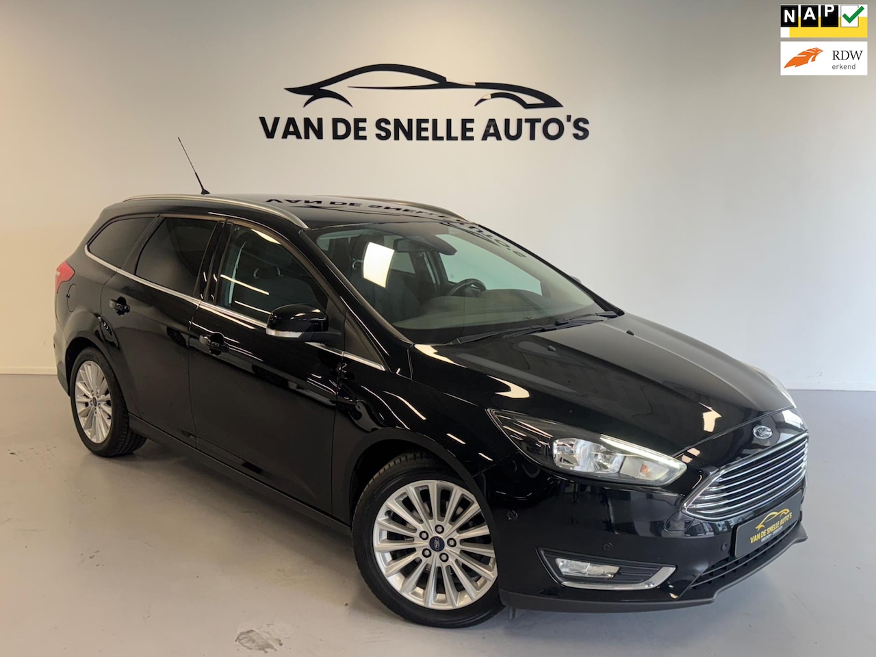 Ford Focus Wagon - 1.0 Titanium KEYLESS/CAMERA/CLIMA/NAVI - AutoWereld.nl