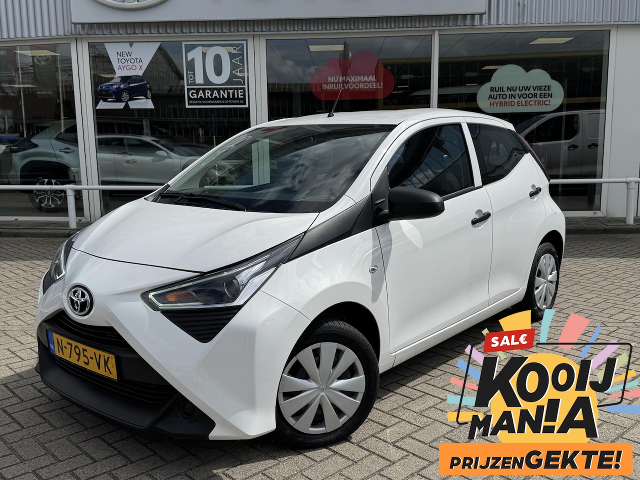 Toyota Aygo - 1.0 VVT-i x-fun Airco, DAB, Bluetooth, start/stop systeem, - AutoWereld.nl