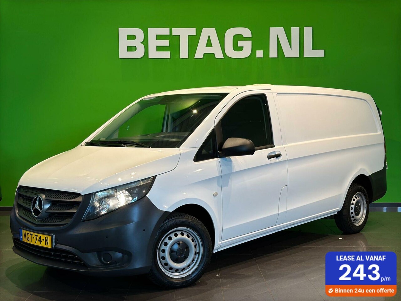 Mercedes-Benz Vito - Bestel 110 CDI Lang H1 L2| Camera | Sensor | 3 zit - AutoWereld.nl