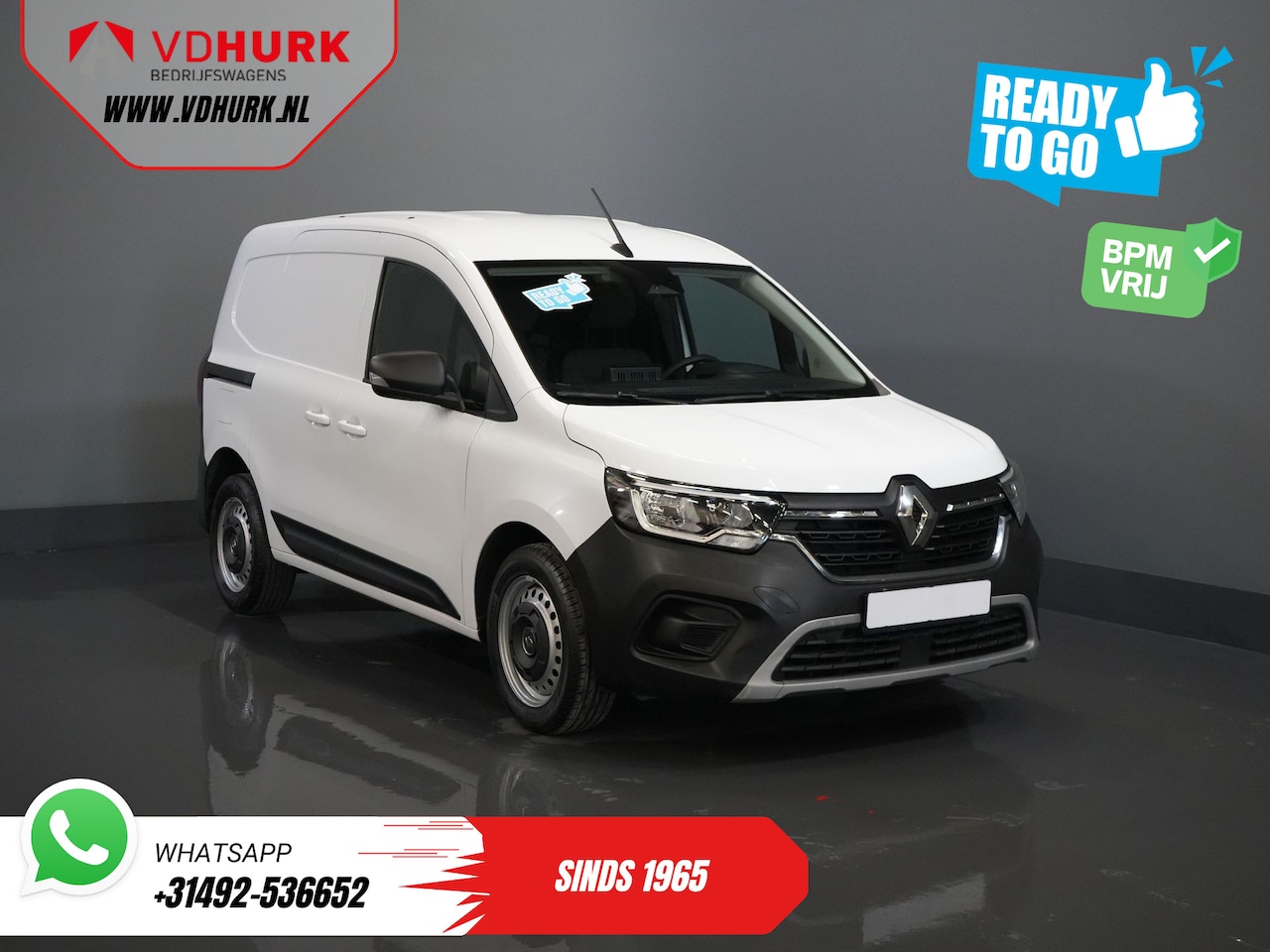 Renault Kangoo Express - 1.3 TCe BENZINE 130 pk Aut. Ready2Go 3 Pers./ Carplay/ Navi/ Camera/ PDC/ Cruise/ Airco - AutoWereld.nl