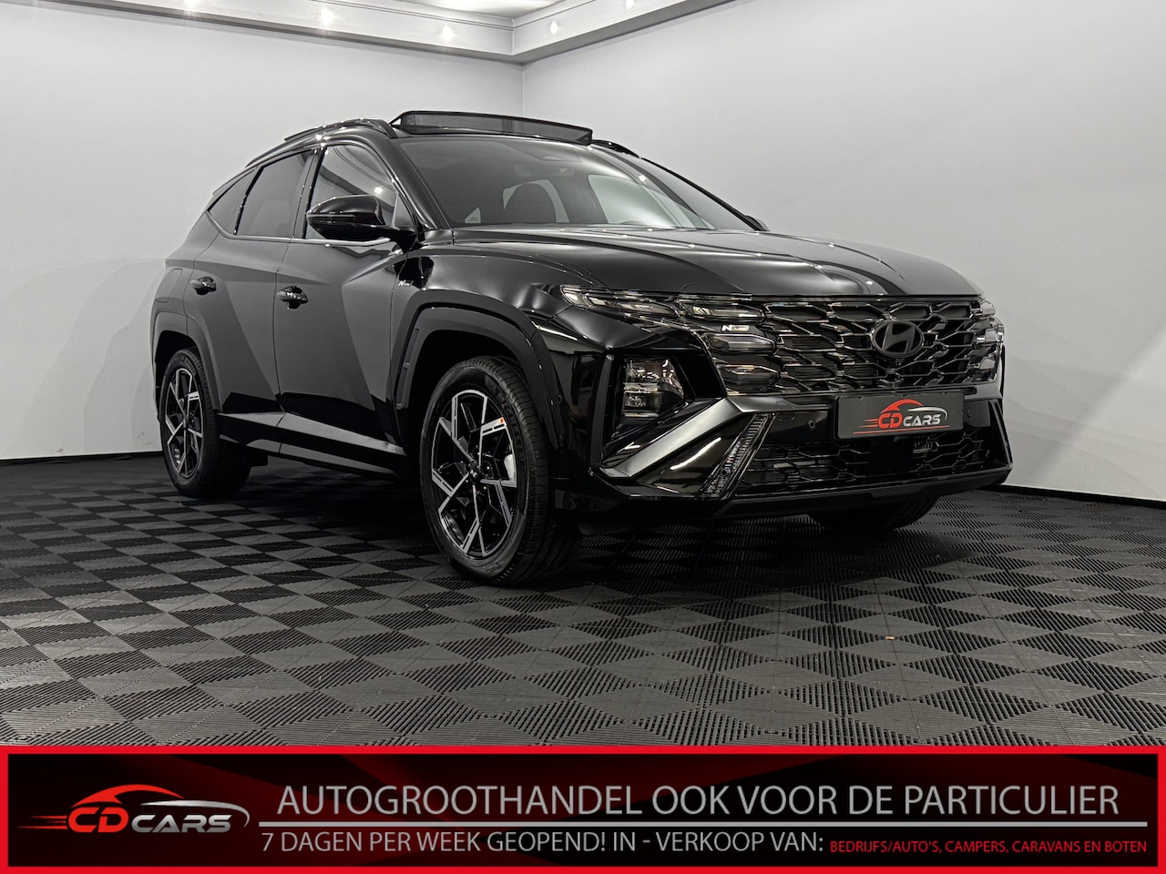 Hyundai Tucson - 1.6 T-GDI PHEV N Line Sky Plug-in 256 PK Nieuwe model Pano, Half leder, 360 Camera, Navi, - AutoWereld.nl