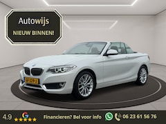 BMW 2-serie Cabrio - 220i|184PK|NL AUTO|82DKM|Leder|AUT|Led|