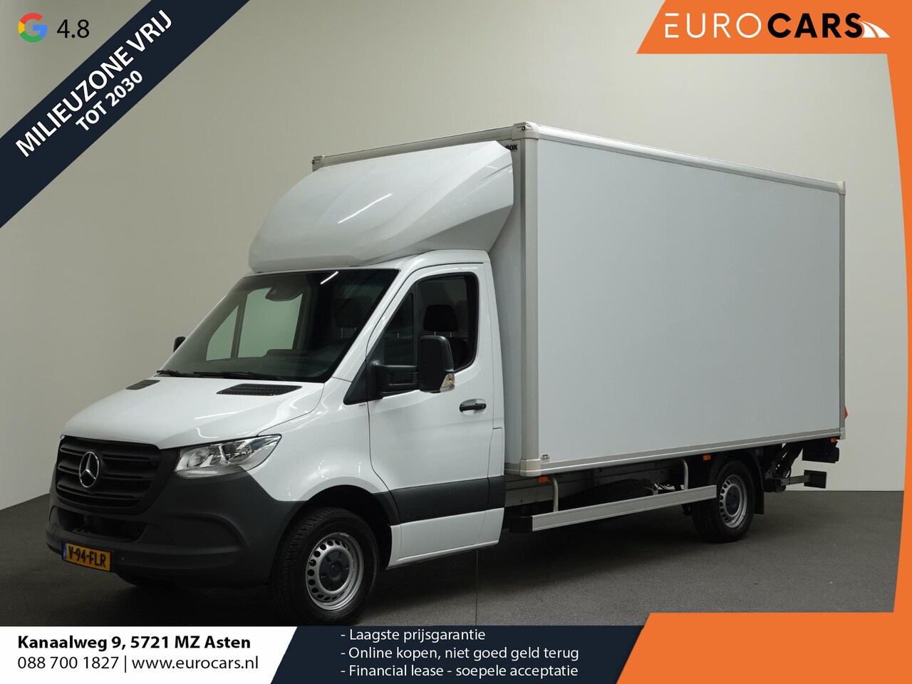 Mercedes-Benz Sprinter - 315 Automaat Bakwagen Airco Cruise Camera Carplay Navigatie - AutoWereld.nl