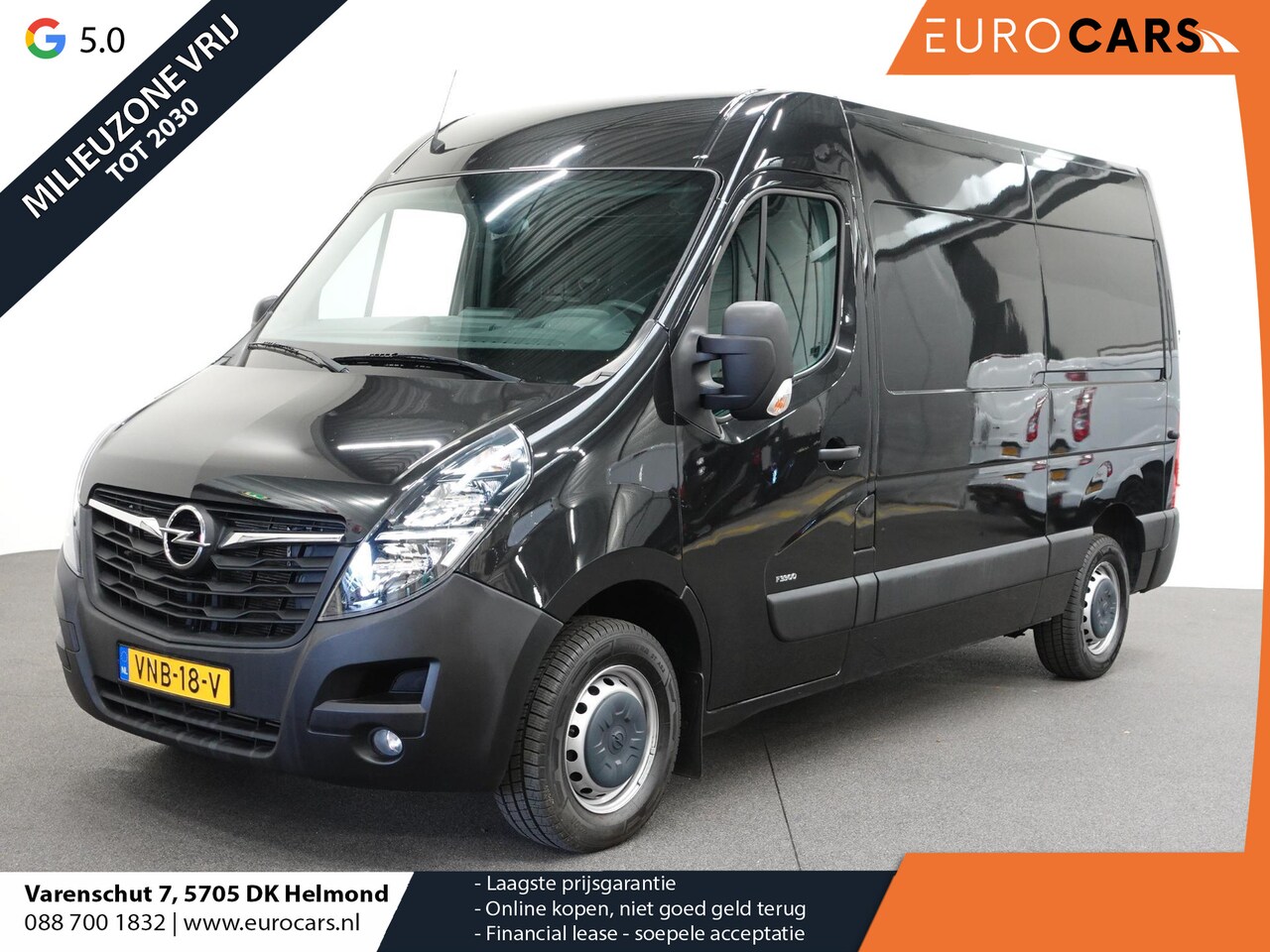 Opel Movano - 135pk L2H2 Navigatie Trekhaak Cruise control Airco Parkeersensoren Euro6 - AutoWereld.nl