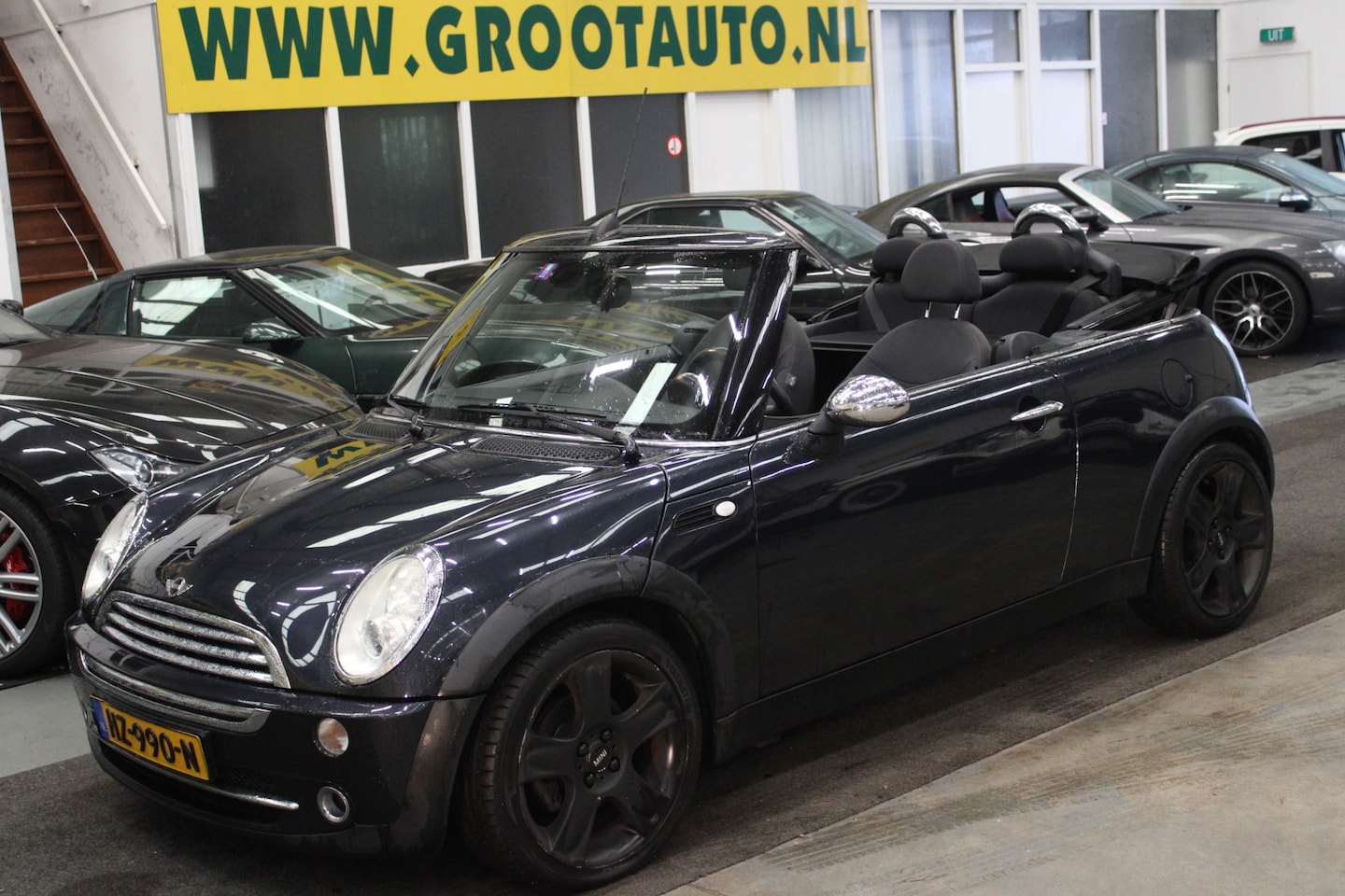 MINI Cabrio - Mini 1.6 One Airco, Stuurbekrachtiging - AutoWereld.nl
