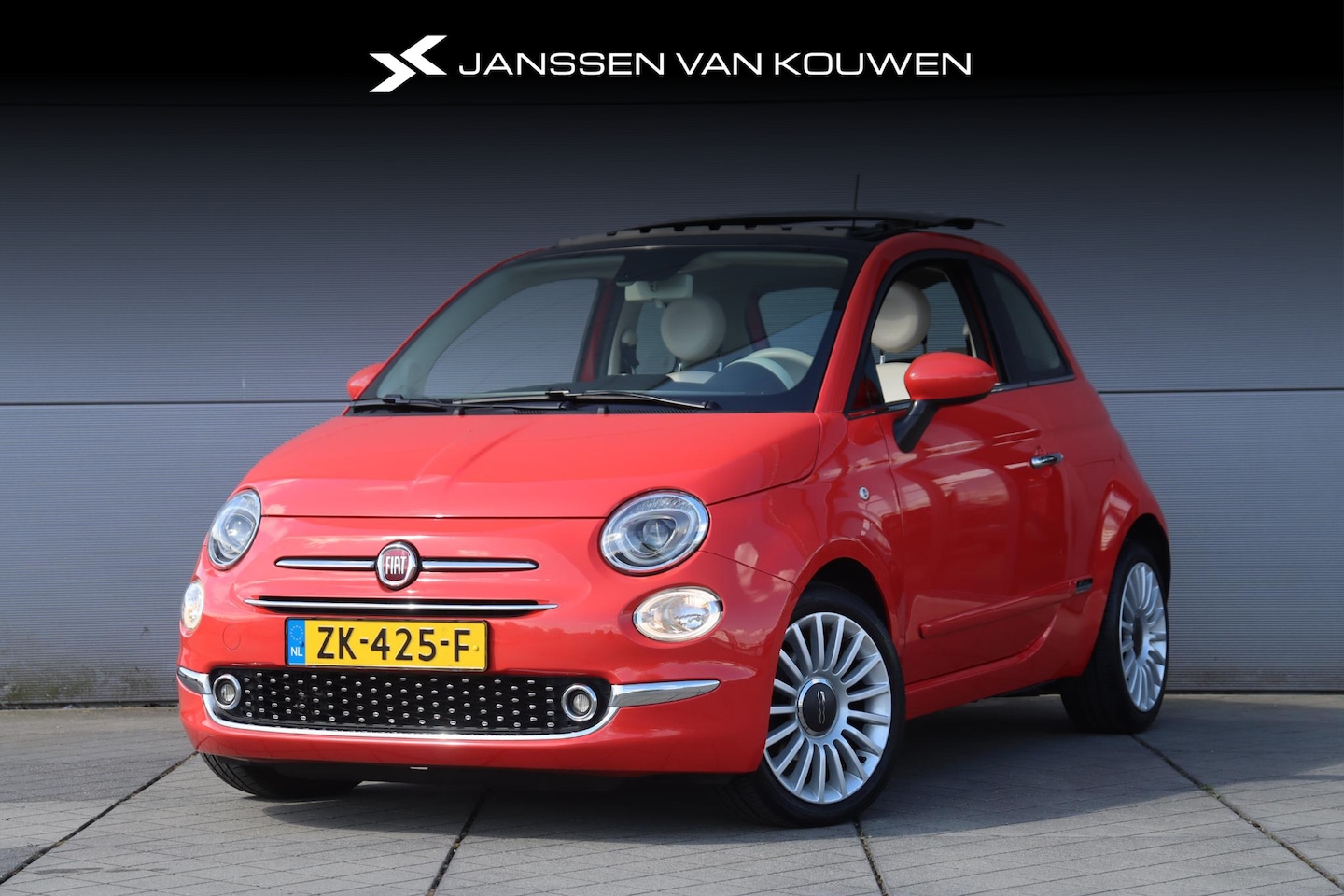 Fiat 500 - 0.9 TwinAir Turbo Collezione / Schuif-kanteldak / Airco / Cruise / 16'' velgen - AutoWereld.nl
