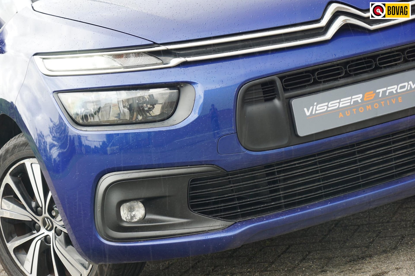 Citroën Grand C4 SpaceTourer - 1.2 130pk Shine 7-persoons | Lazuli Blue | Carplay/Clima/Cruise - Ruim & Zuinig - AutoWereld.nl