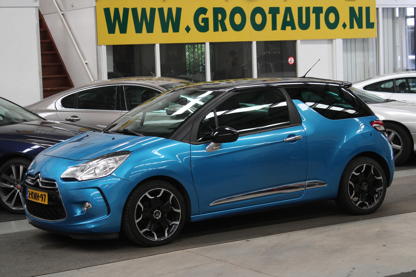 Citroën DS3 - 1.6 THP Sport Chic Airco, Cruise control, Stuurbekrachtiging - AutoWereld.nl