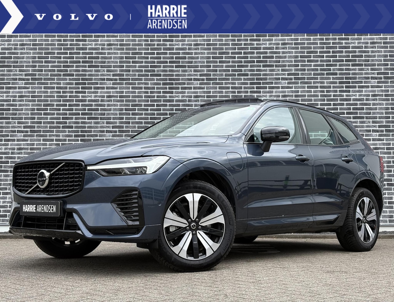 Volvo XC60 - 2.0 T6 Plug-in hybrid AWD Plus Dark Panoramadak | Trekhaak | Harman Kardon | Elektrische s - AutoWereld.nl