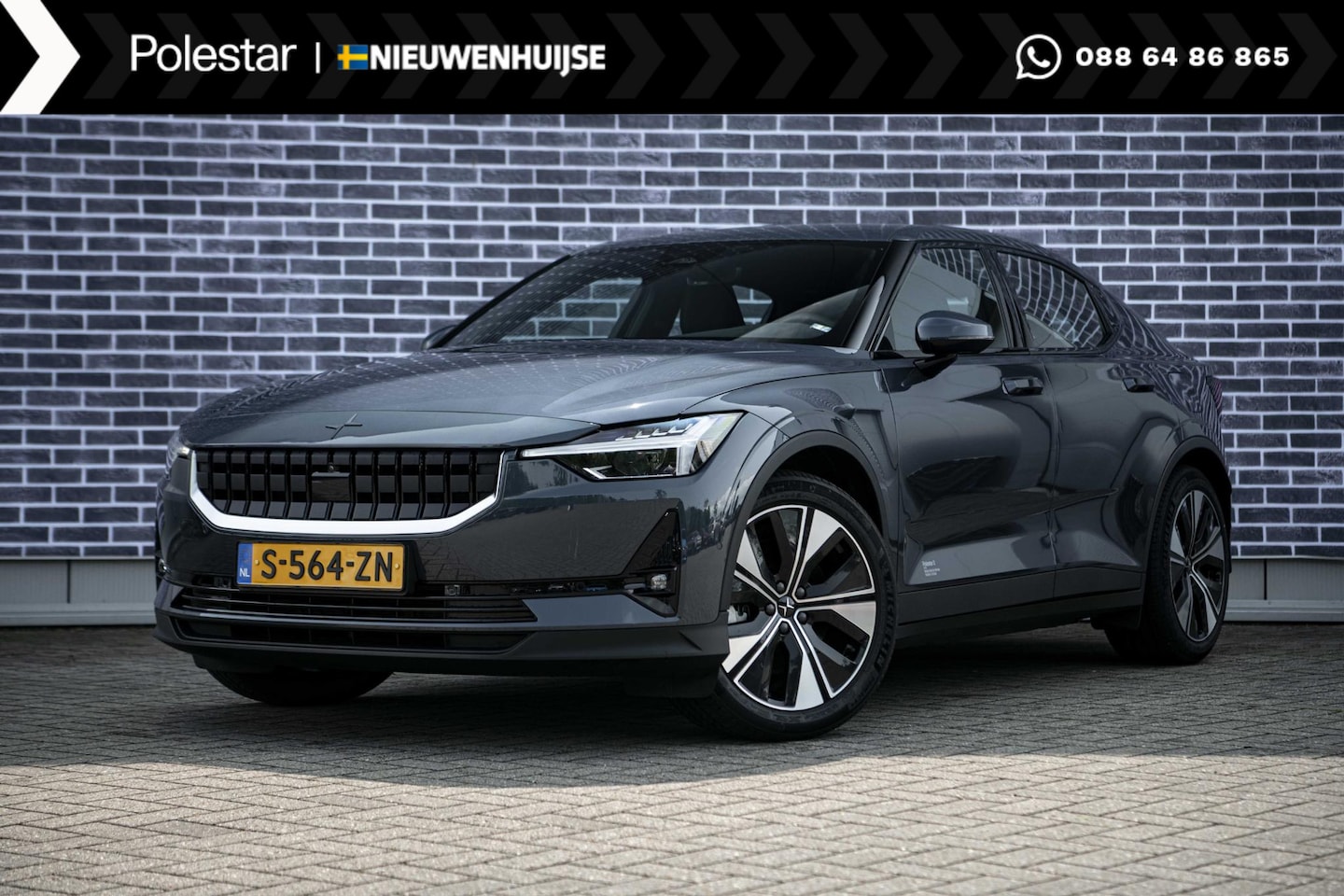 Polestar 2 - Long Range Single Motor 78 kWh | Pilot lite pack | Trekhaak | Adaptive cruise control | 36 - AutoWereld.nl
