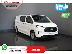 Ford Transit Custom - 320 2.0 TDCI 136 pk L2 Trend BPM VRIJ DC Dubbel Cabine/ 5 jaar/200.000 km Garantie/ Carpla