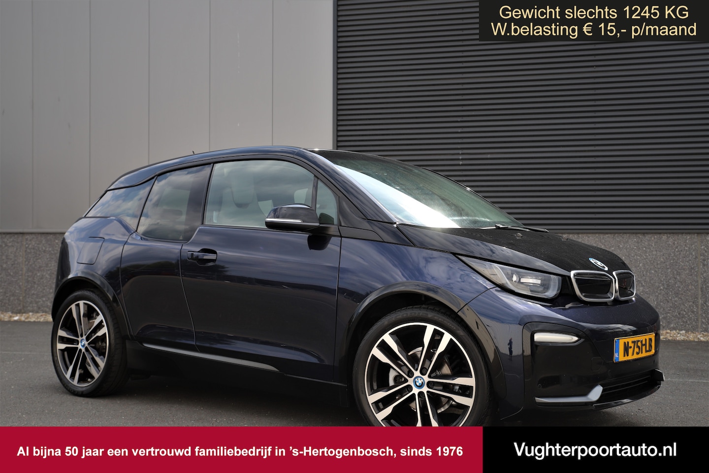 BMW i3 - S Executive 120Ah/ 42 kWh/184pk/3-Fase/20"/W-pomp/Loft - AutoWereld.nl