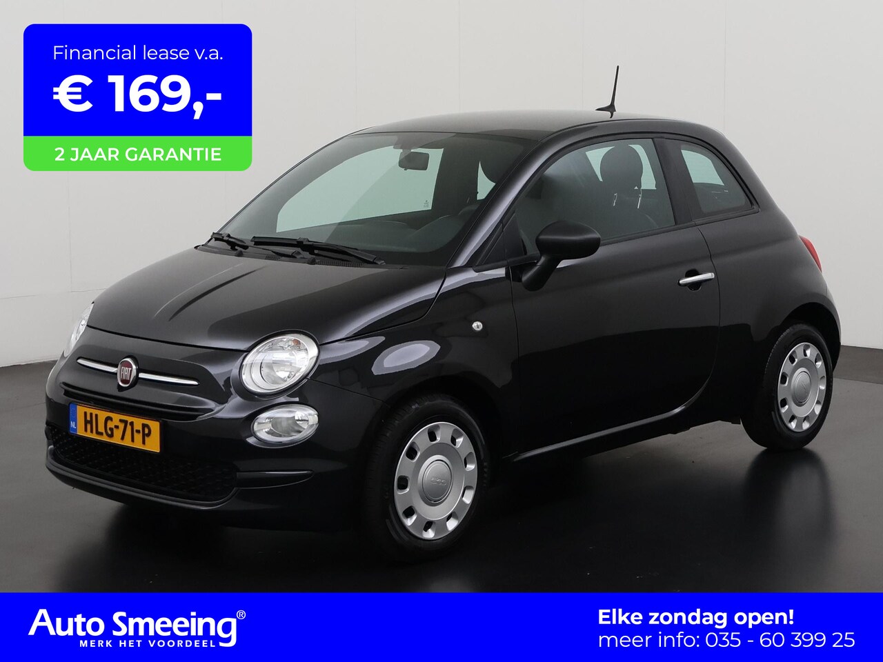 Fiat 500 - 1.0 Hybrid Cult | Airco | 12 mnd Garantie | - AutoWereld.nl