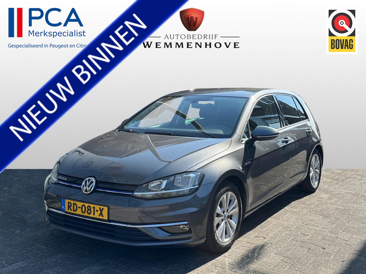 Volkswagen Golf - 1.5 TSI Comfortline Connect edition Airco/5-Deurs/Alu wielen - AutoWereld.nl