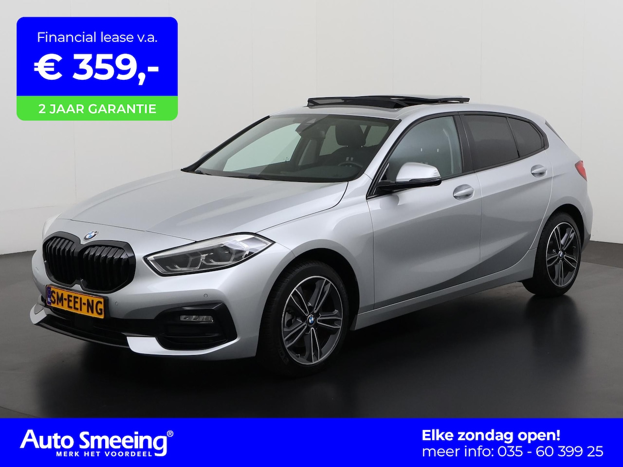 BMW 1-serie - 118i Sport & Shadow Line | Automaat | Panoramadak | Zondag Open! - AutoWereld.nl