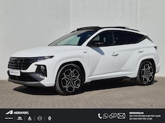 Hyundai Tucson - 1.6 T-GDI PHEV Plug-in N Line Sky 4WD Automaat / Accu SoH 100% / Glazen schuif- en kanteld
