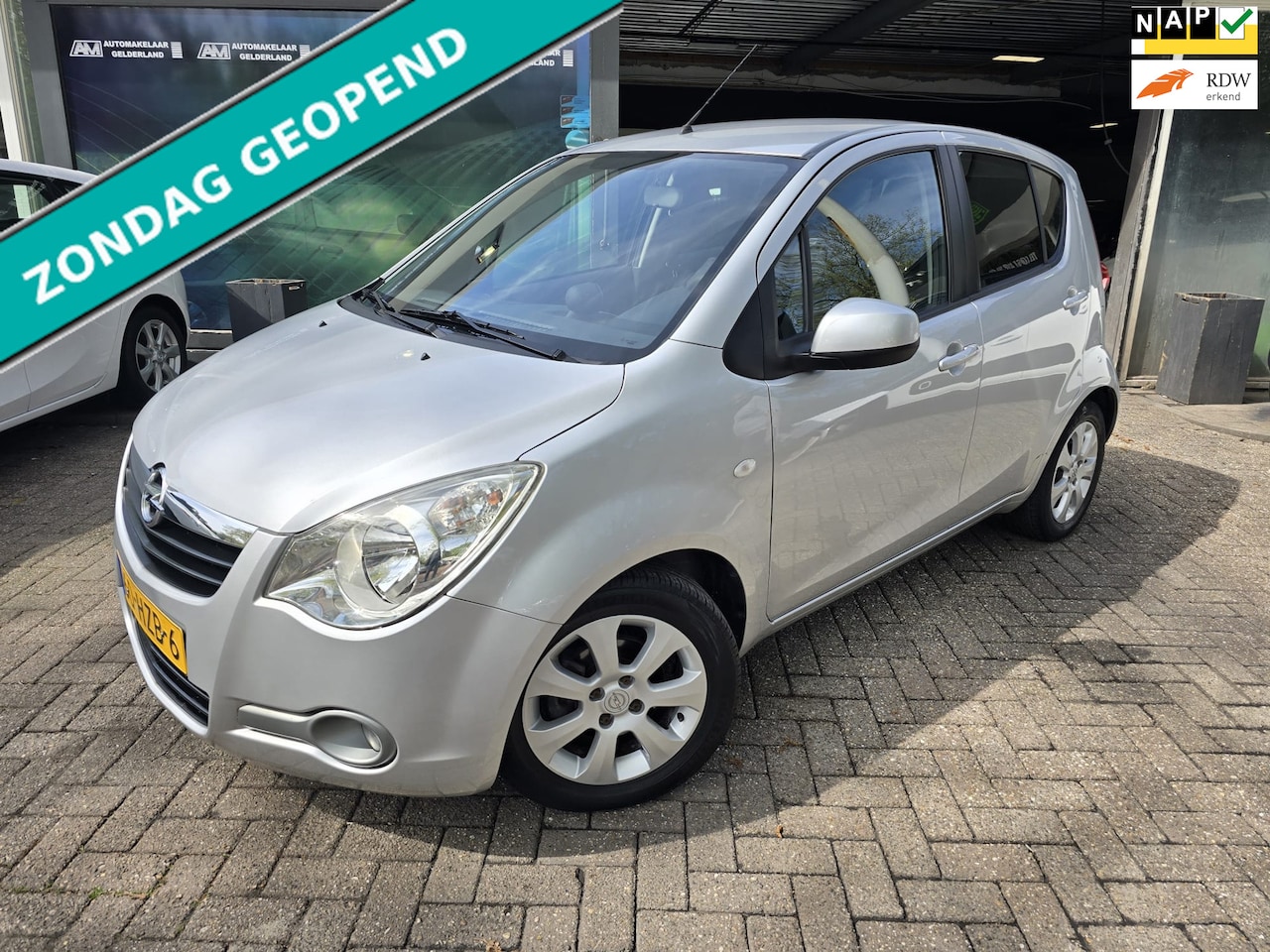 Opel Agila - 1.2 Enjoy | 2E EIGENAAR | 12MND GARANTIE | AIRCO | LMV | ANDROID SCHERM | - AutoWereld.nl