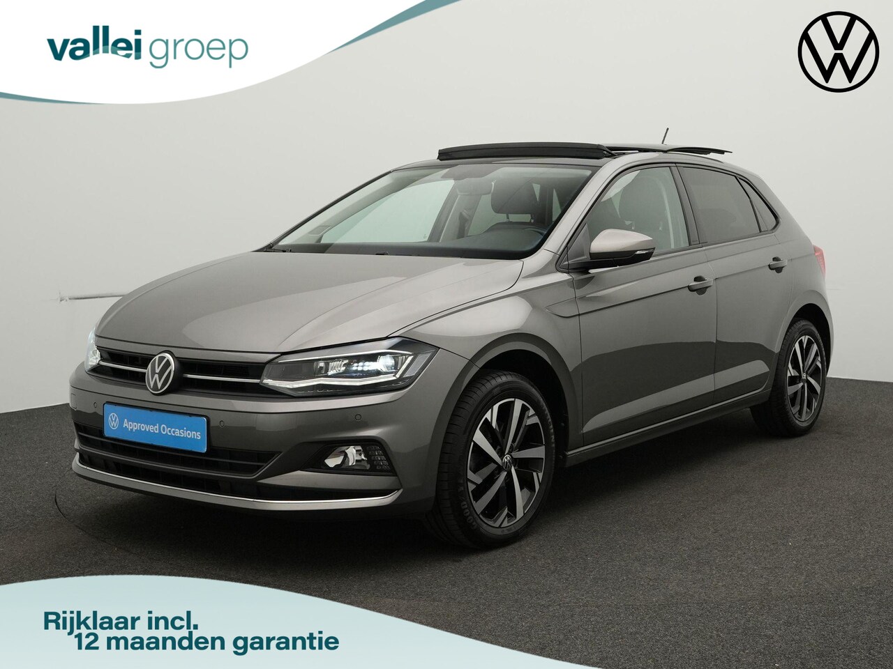 Volkswagen Polo - 1.0 TSI 110 pk DSG Highline | Panoramadak | 16 inch Lichtmetalen velgen | Climatronic | St - AutoWereld.nl
