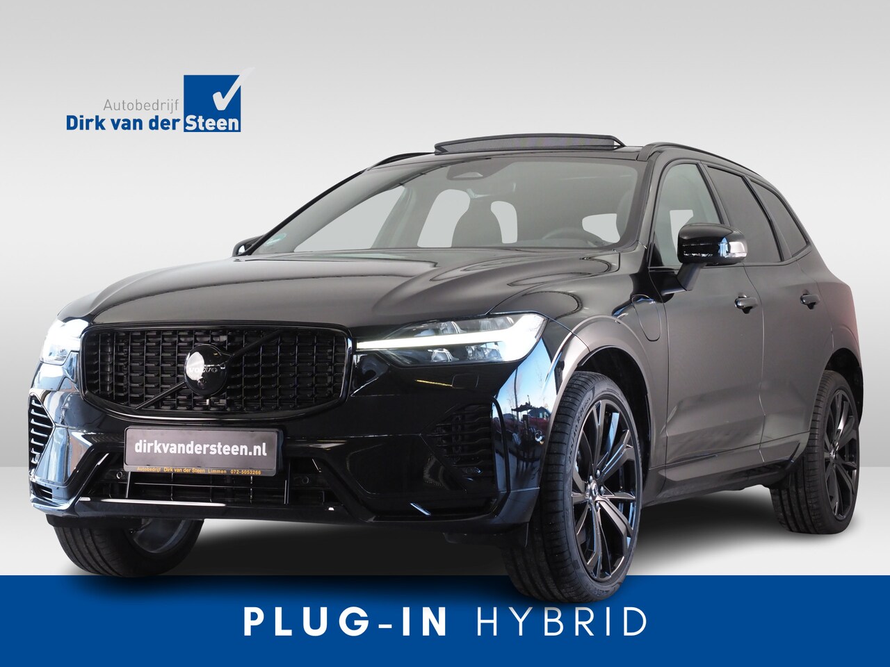 Volvo XC60 - 2.0 T6 Plug-in hybrid AWD Ultra Black Edition | Harman Kardon | Panoramadak | Leer | Stoel - AutoWereld.nl