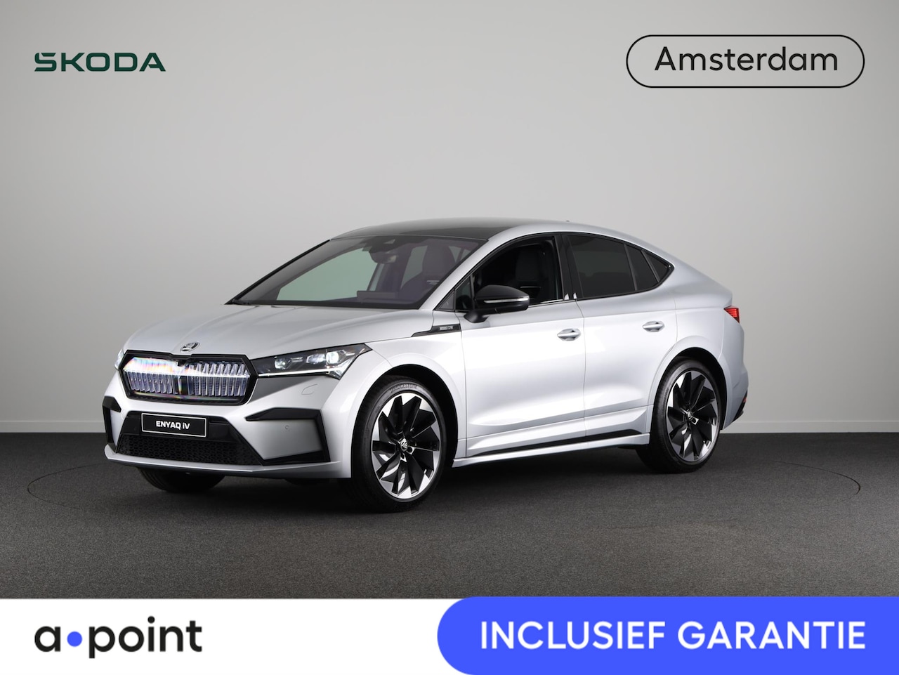 Skoda Enyaq Coupé iV - 80 Sportline 204 pk Škoda Enyaq Coupé iV 80 Sportline 204 pk Canton Audio | Head up Displa - AutoWereld.nl