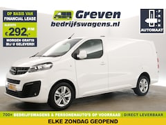 Opel Vivaro - 2.0 CDTI L3H1 177PK Automaat Airco 360Camera Cruise Carplay Navi PDC 3 Persoons LED 17"LMV