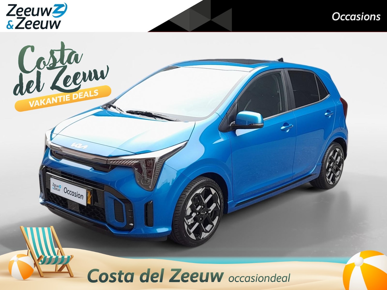 Kia Picanto - 1.0 DPI GT-Line Automaat | Fabrieksgarantie | NAP - AutoWereld.nl