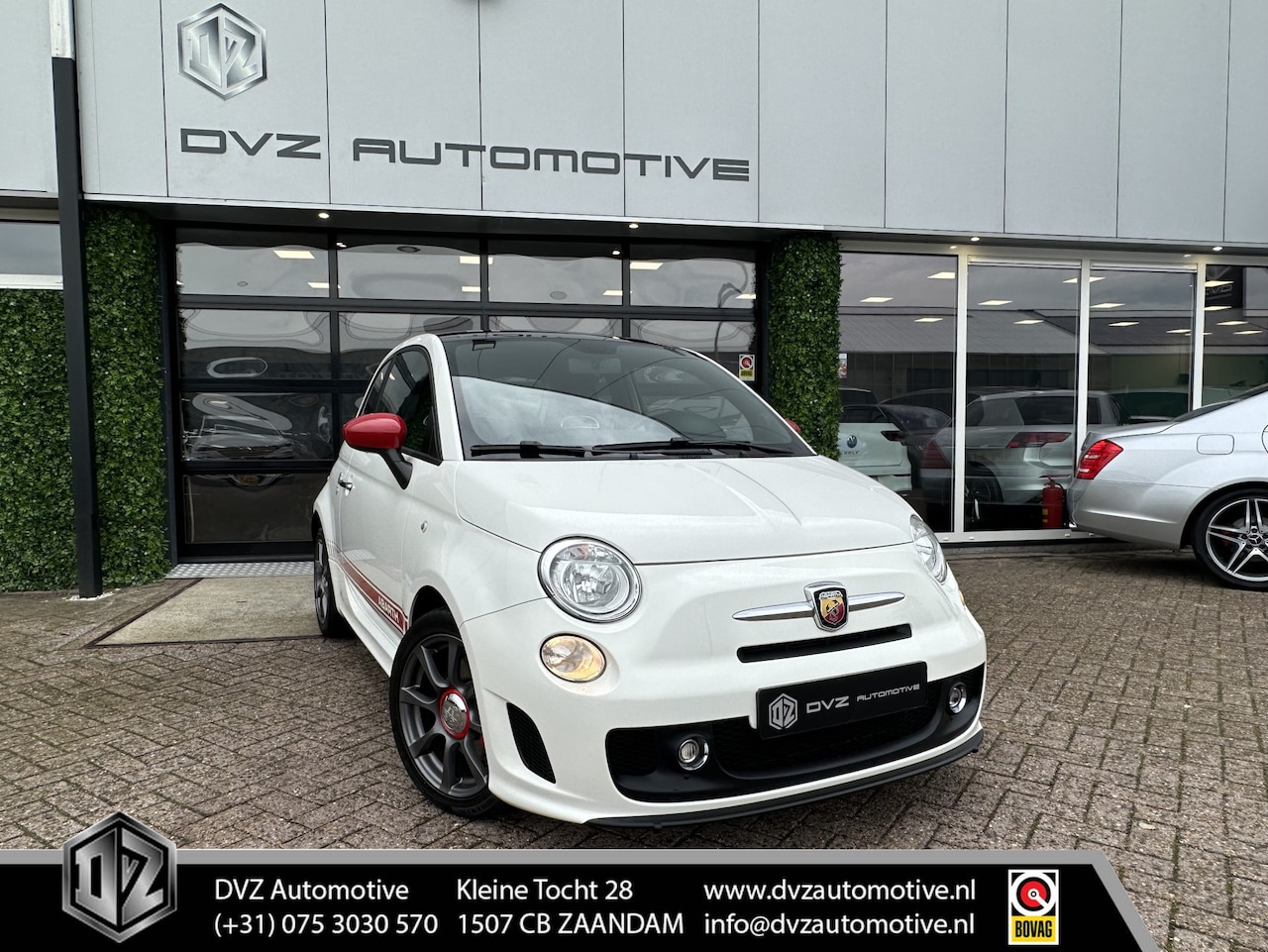 Fiat 500 Abarth - 1.4 T-Jet 595 Elaborabile | F1 Automaat | Pano | PDC - AutoWereld.nl